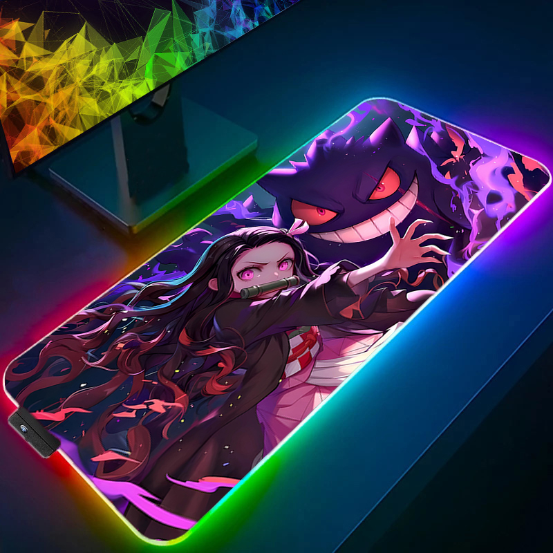 Gaming Keyboard High Ground - Duża podkładka pod mysz RGB Maty