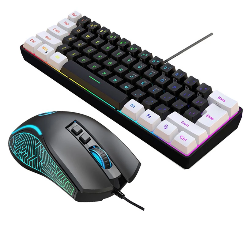 Gaming Keyboard Mobile - Zestaw Klawiatura i Mysz 60% do