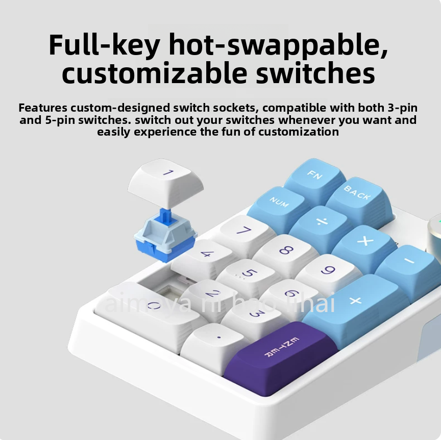 Gaming Keyboard Mechanical - Klawiatura mechaniczna Kzzi K20 Mini z
