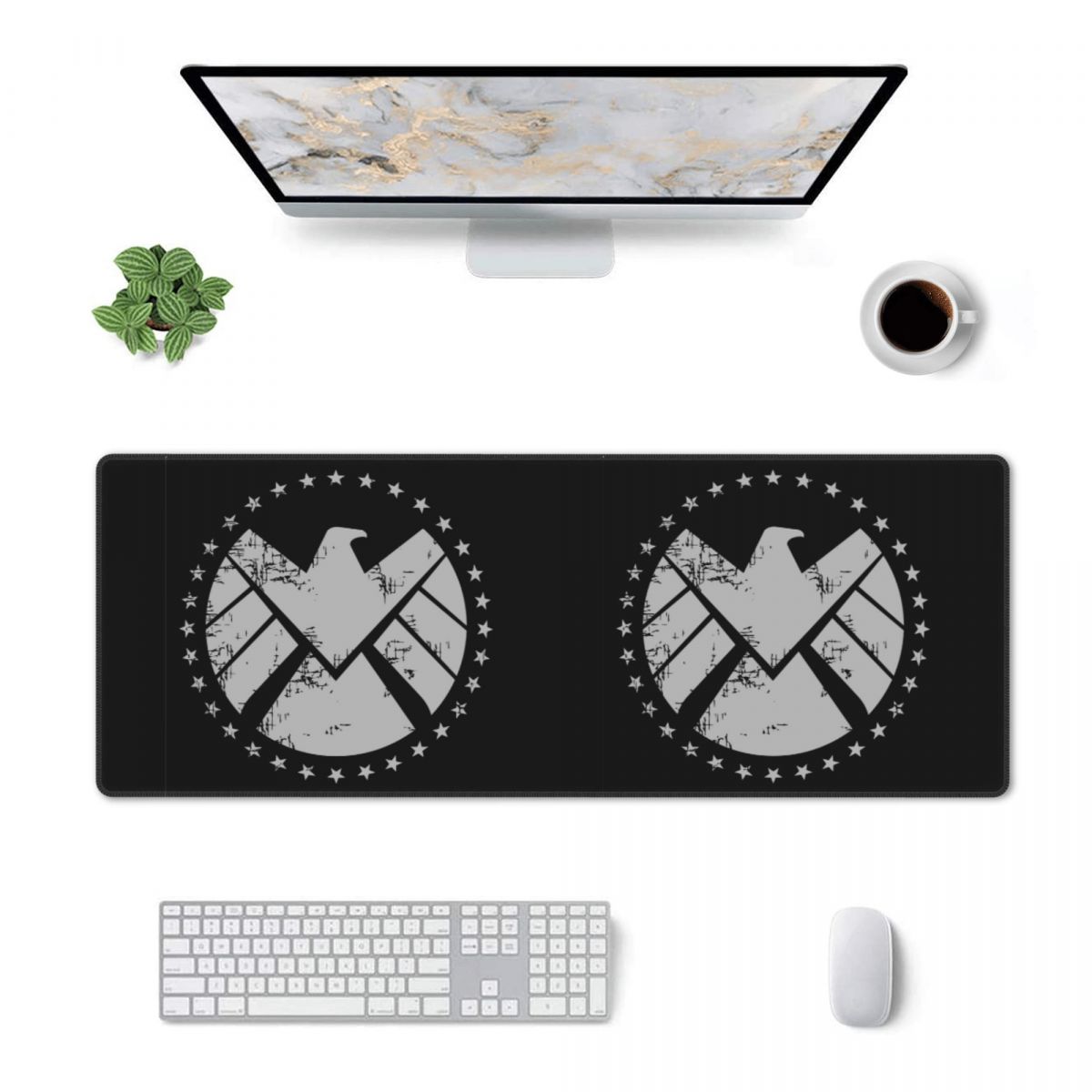 Gaming Keyboard Training - Duża podkładka pod mysz Shield Agent