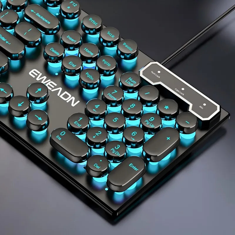 Gaming Keyboard Mechanical - Zestaw klawiatura i mysz w stylu