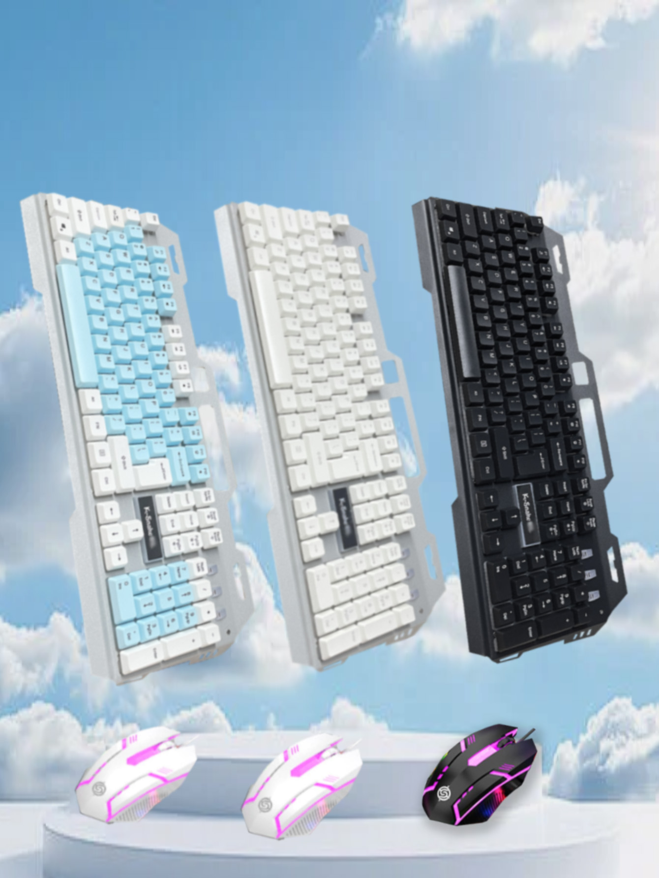Gaming Keyboard Not Working - Zestaw przewodowej klawiatury i myszy KM-520,