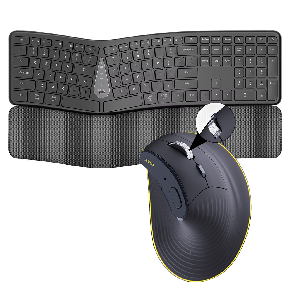 Gaming Keyboard Mouse Set - Bezprzewodowy zestaw klawiatura i mysz 2.4G,