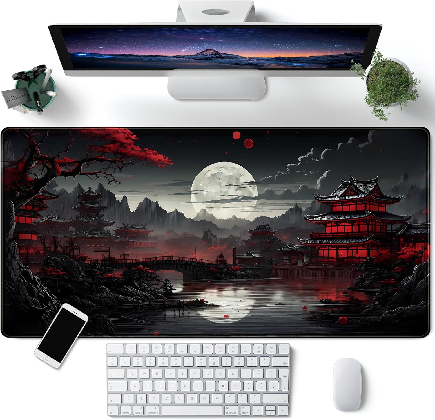 Japońska podkładka na biurko R – Gaming Keyboard And Mouse Pad recenzja i cena