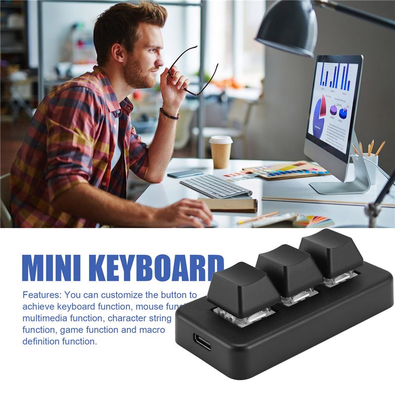 MK321 Programowalna Mini Klawi – Gaming Keyboard Mechanical recenzja i cena