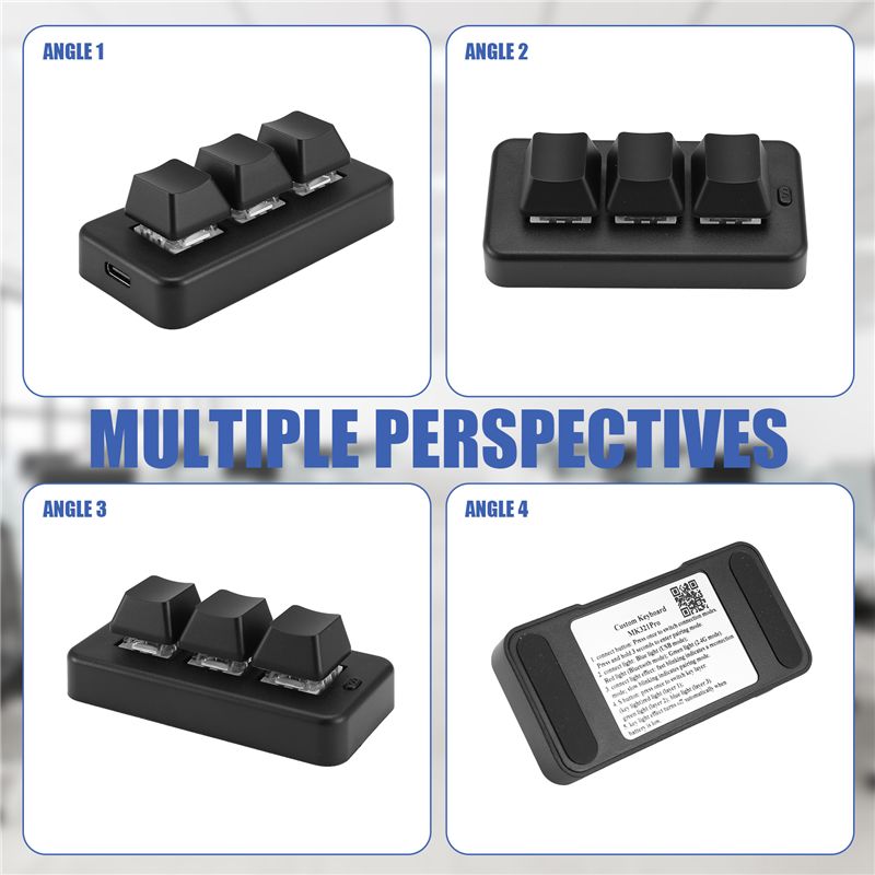 MK321 Programowalna Mini Klawi – Gaming Keyboard Mechanical recenzja i cena