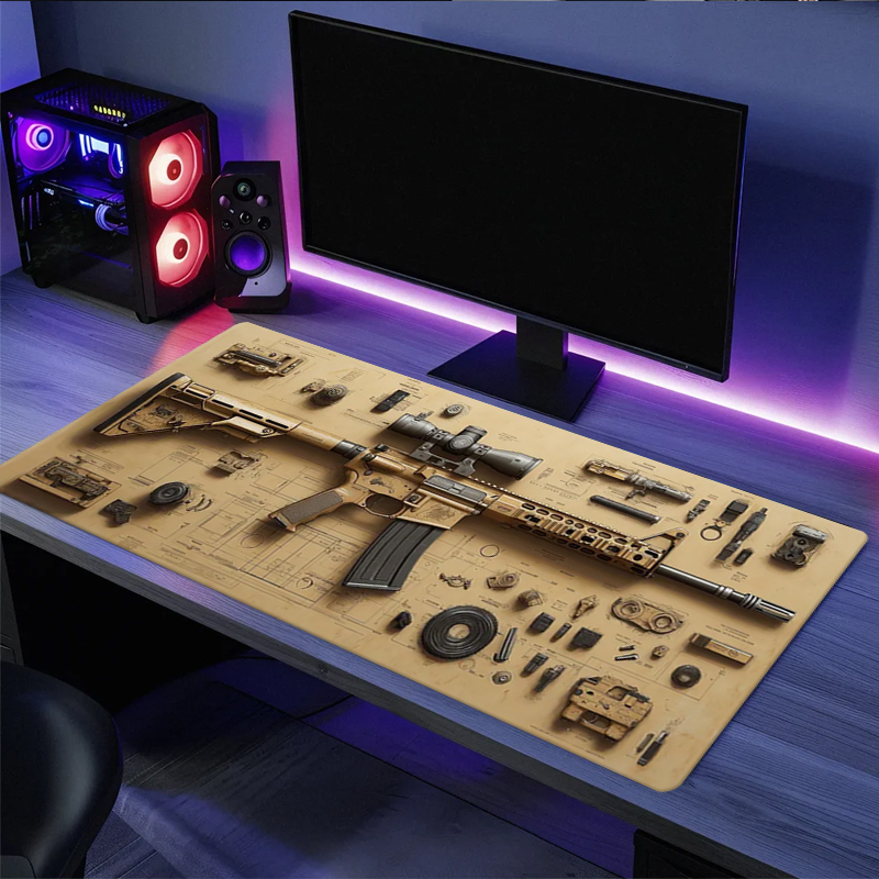 Podkładka pod mysz do gier, du – Gaming Keyboard And Mouse Pad recenzja i cena