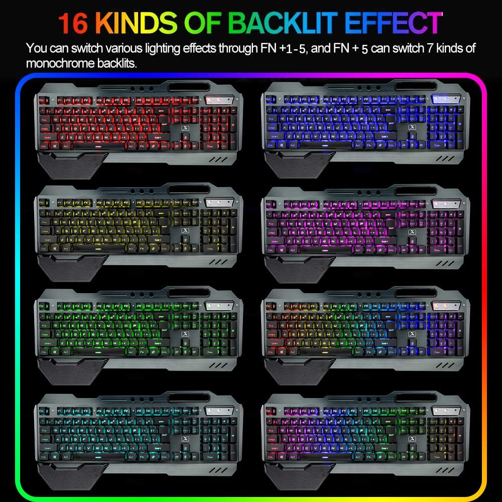 Bezprzewodowa klawiatura i mys – Gaming Keyboard Mouse Set recenzja i cena