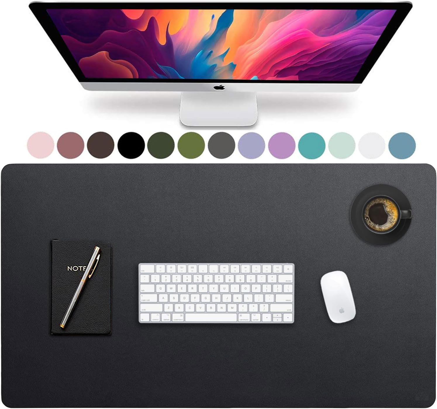 Duża skórzana podkładka na biu – Gaming Keyboard And Mouse Pad recenzja i cena