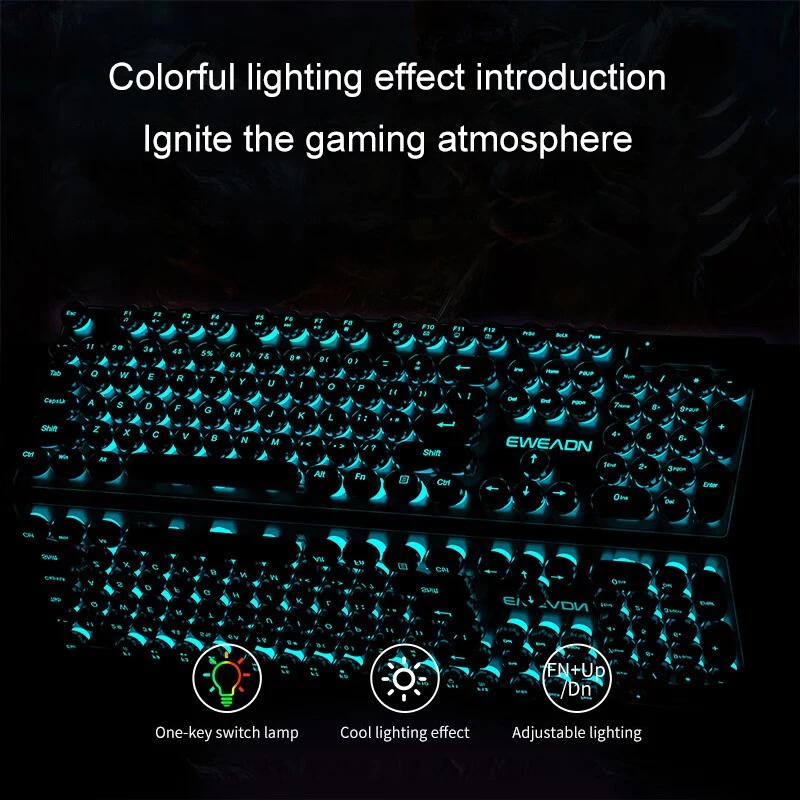 Zestaw klawiatura i mysz w sty – Gaming Keyboard Mechanical recenzja i cena