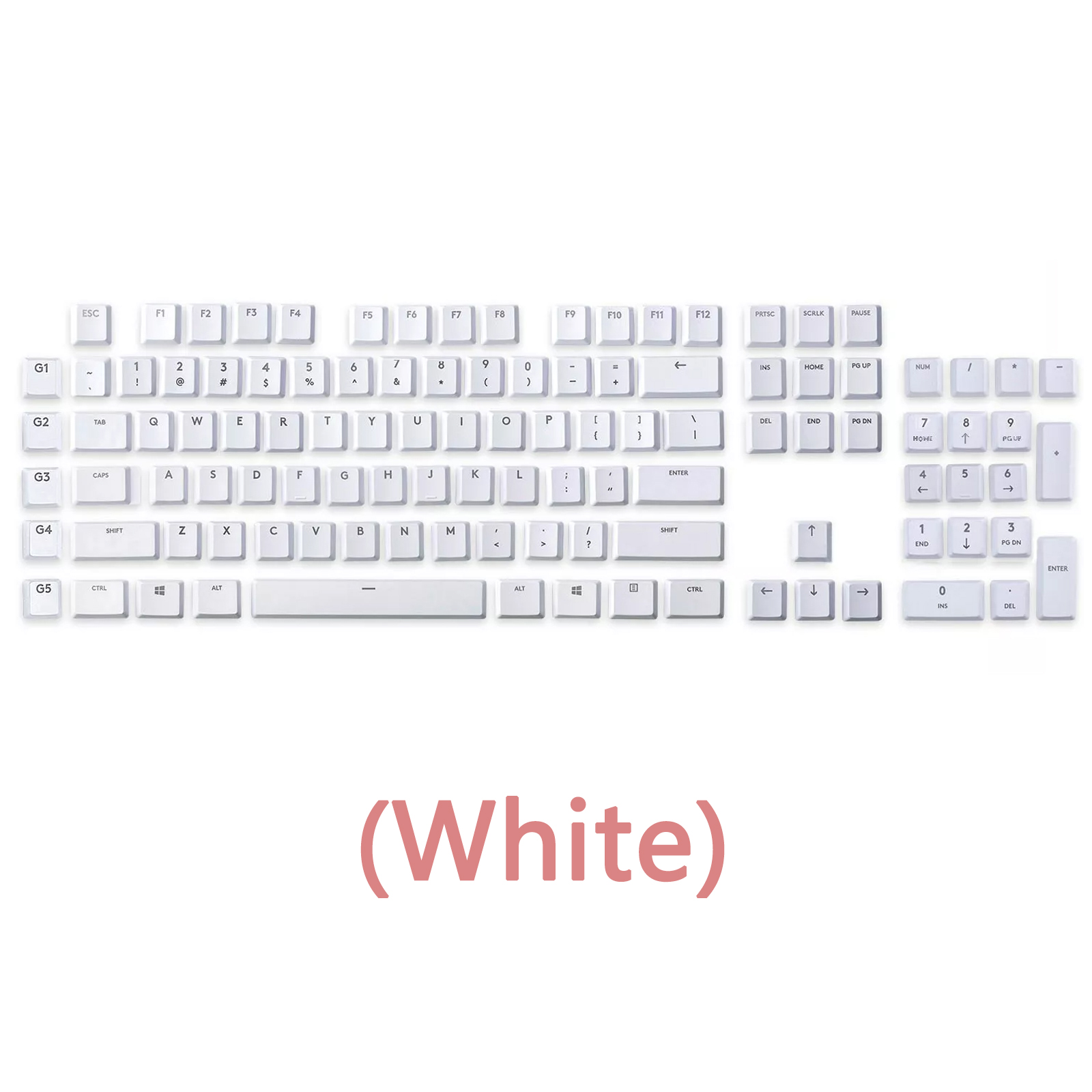 Kompletny zestaw klawiszy do G – Gaming Keyboard Tkl recenzja i cena