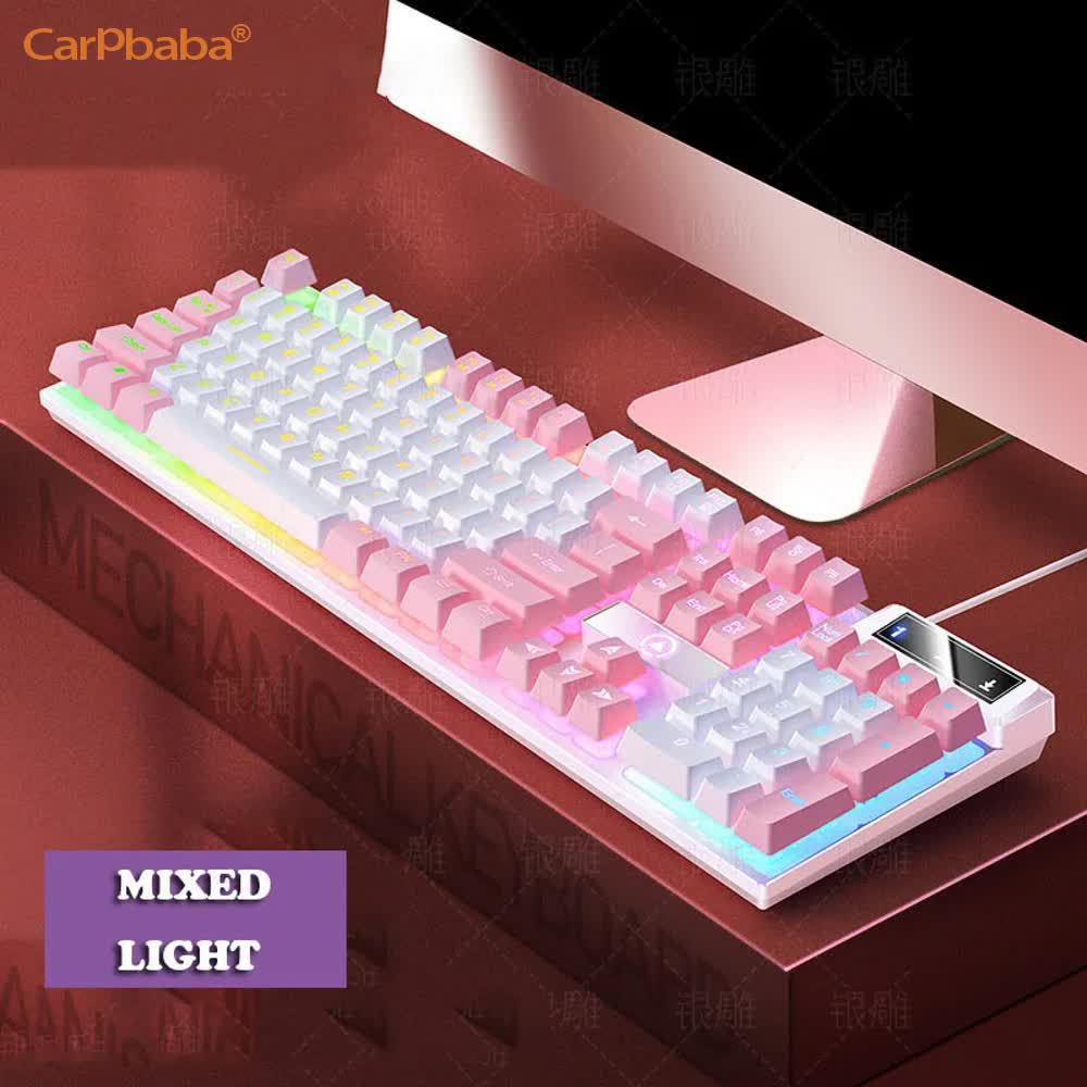 Carpbaba K500 104 klawisze USB – Gaming Keyboard Mobile recenzja i cena