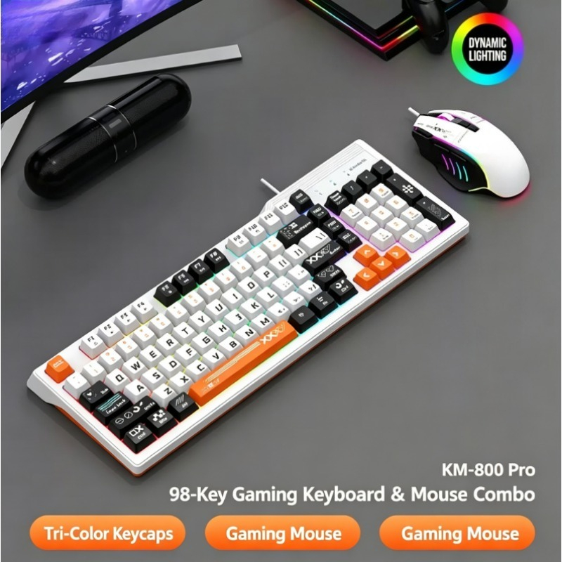 K8pro 3 w 1 Zestaw Gamingowy:  – Gaming Keyboard Mouse Set recenzja i cena