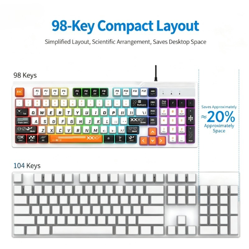 K8pro 3 w 1 Zestaw Gamingowy:  – Gaming Keyboard Mouse Set recenzja i cena
