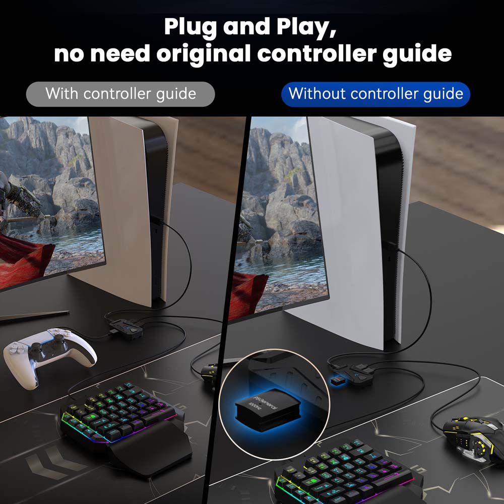 Zestaw klawiatura i mysz do gi – Gaming Keyboard Mouse Set recenzja i cena