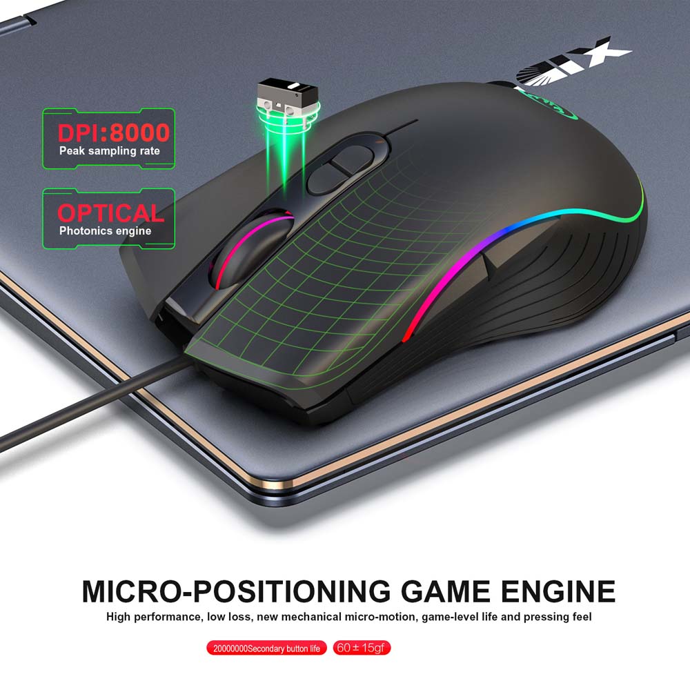 Zestaw klawiatura i mysz do gi – Gaming Keyboard Mouse Set recenzja i cena