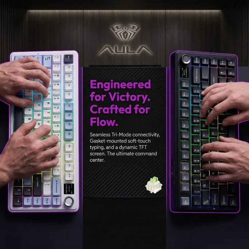 Klawiatura mechaniczna AULA F7 – Gaming Keyboard Mechanical recenzja i cena