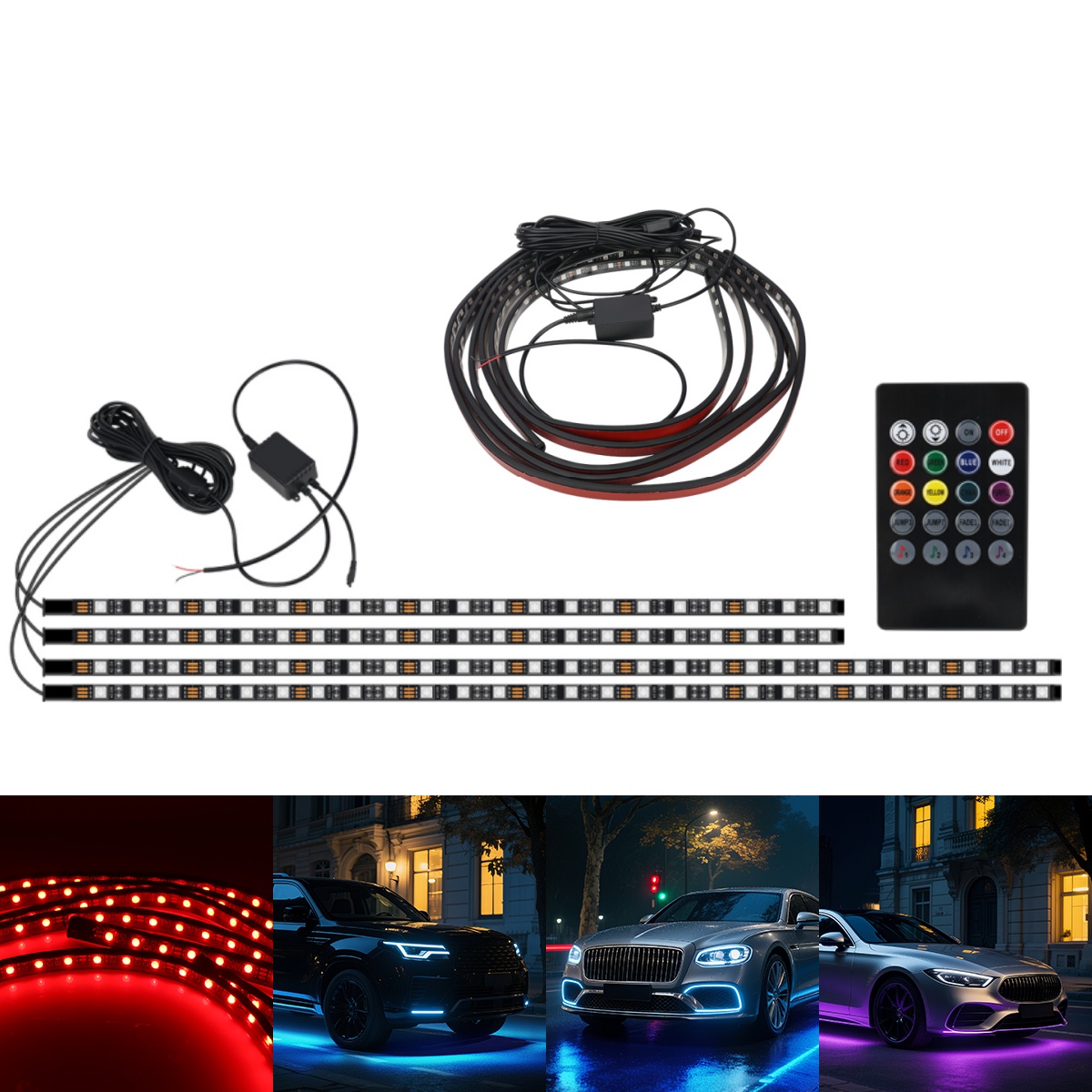 Listwa LED RGB do podwozia sam – Rgb Underglow Strip recenzja i cena