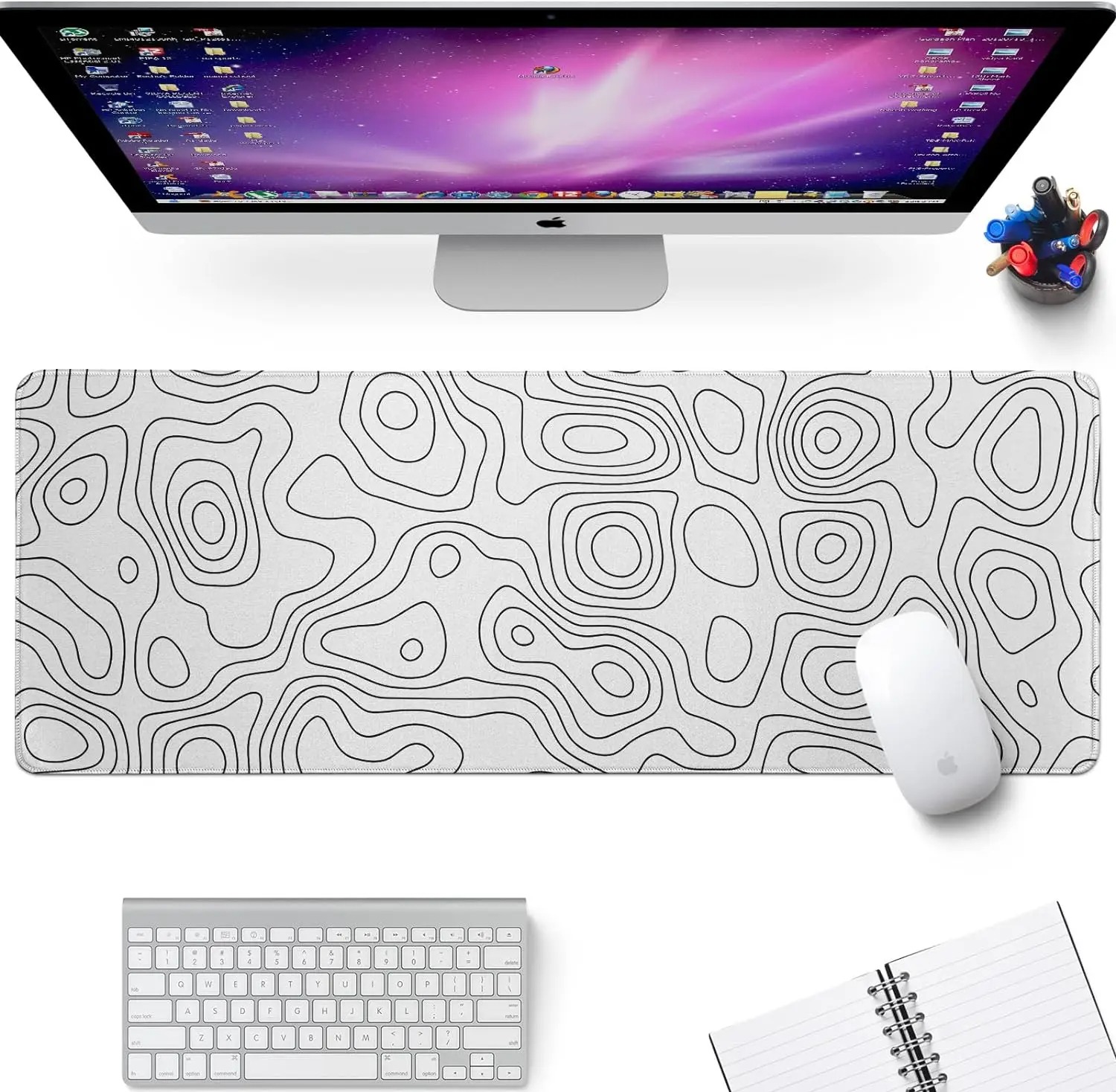 Biała gumowa podkładka pod mys – Gaming Keyboard High Ground recenzja i cena