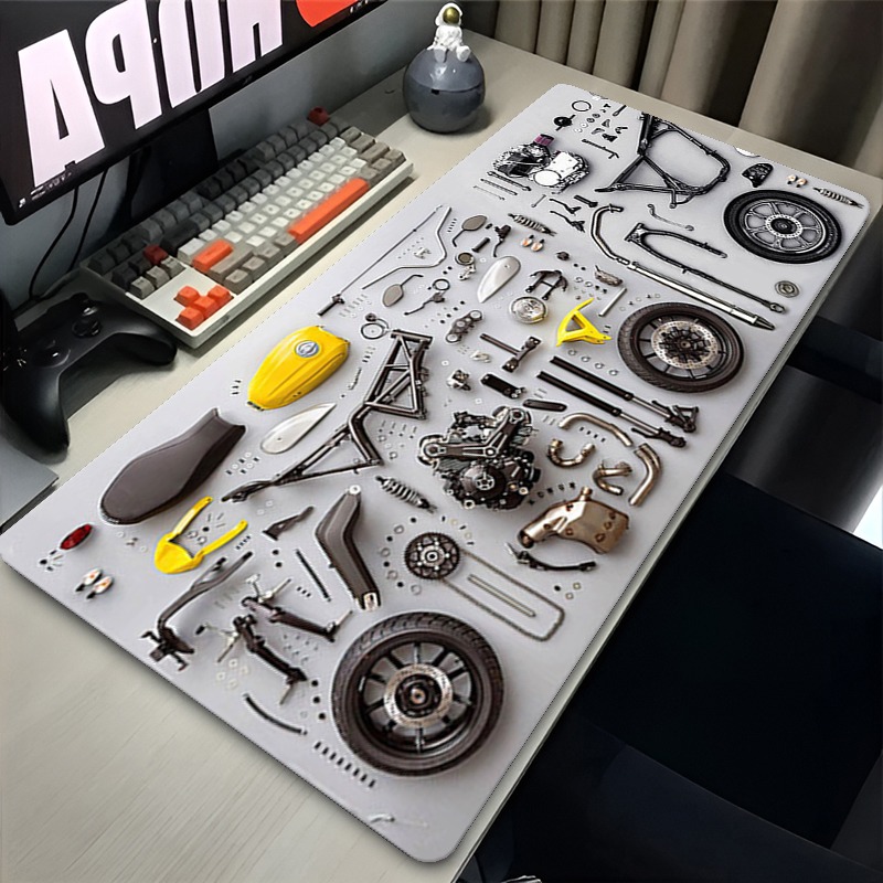 Diagram demontażu Gumowa podkł – Gaming Keyboard And Mouse Pad recenzja i cena