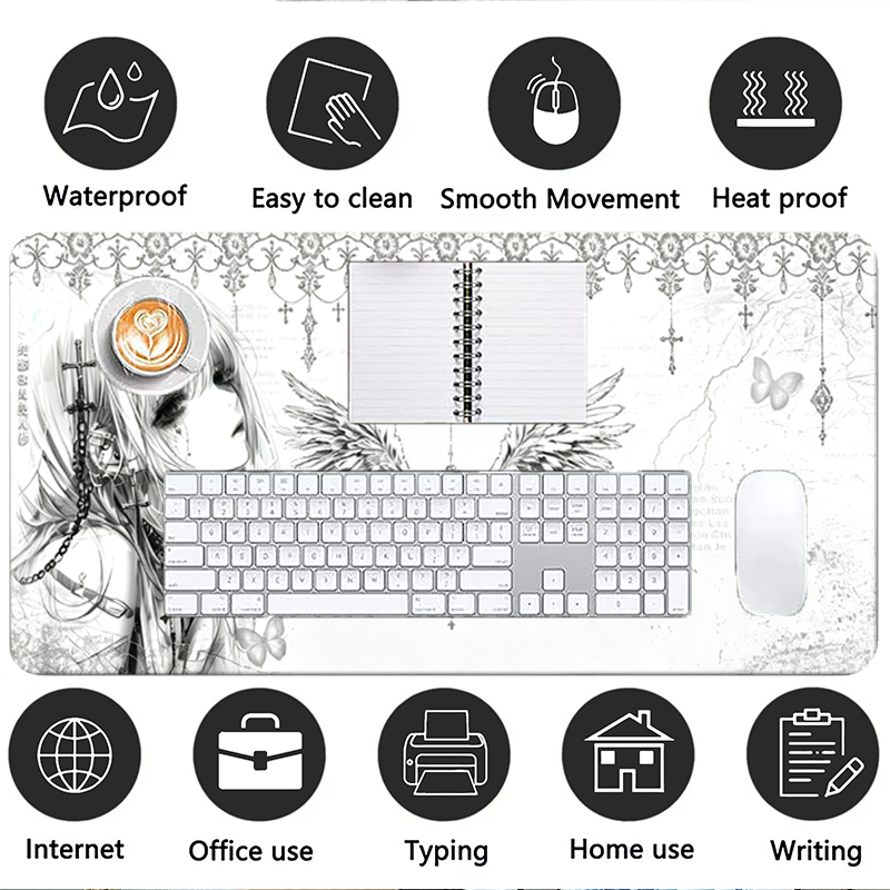 Skórzana podkładka pod mysz cz – Gaming Keyboard And Mouse Pad recenzja i cena