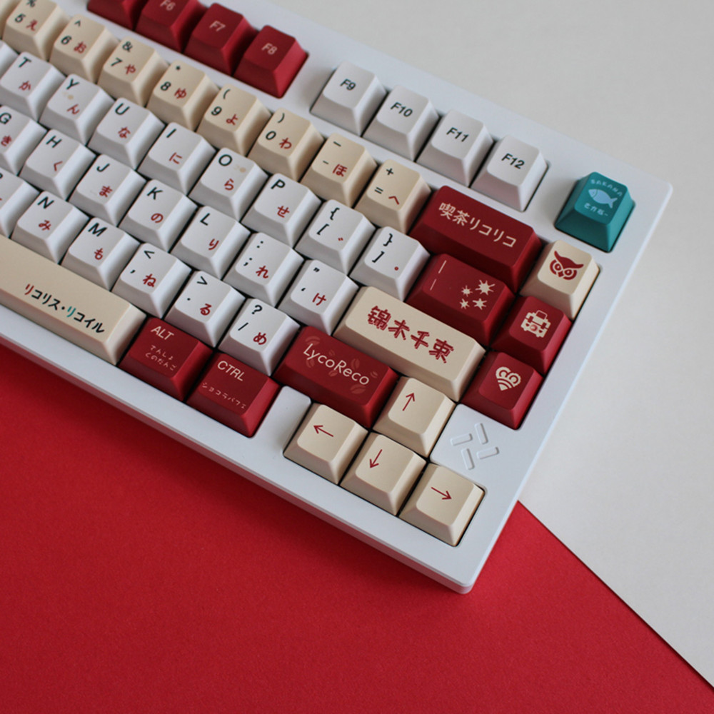 Lycoris Recoil Anime PBT Keyca – Gaming Keyboard Ergonomics recenzja i cena