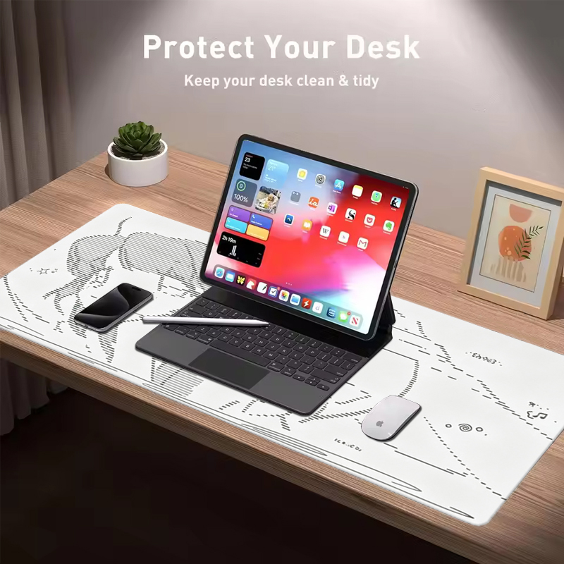 1 szt. Skórzana podkładka pod  – Gaming Keyboard And Mouse Pad recenzja i cena
